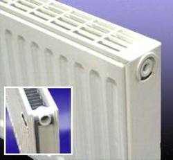 Double panel single convector radiator 400 high x 1000 long, Output 1167w