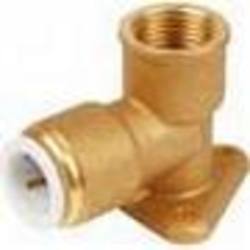 22mm Wingback elbow Brass